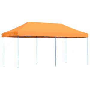 vidaXL Party-Zelt Orange 292 x 580 x 315 cm Oxford-Stoff