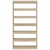 vidaXL B&uuml;cherregal Sonoma-Eiche 100 x 30 x 198 cm Holzwerkstoff