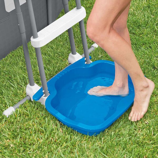 Intex Pool Fu&szlig;bad f&uuml;r Pool 11,5 L 56x46x9 cm Blau