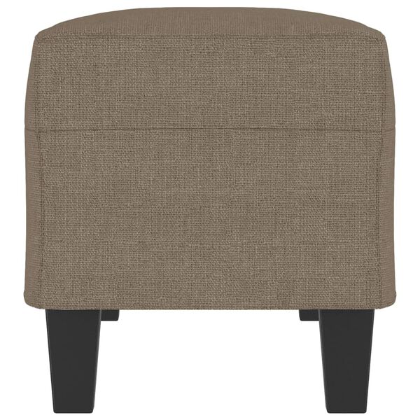 vidaXL Sitzbank Taupe 100x35x41 cm Stoff
