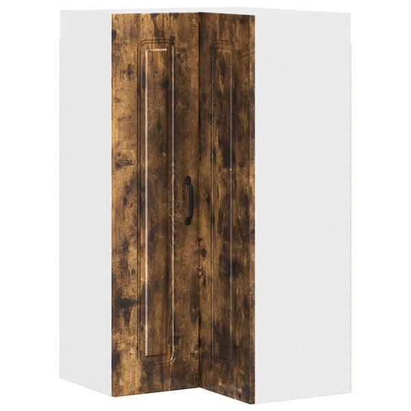 vidaXL K&uuml;chenschrank Kalmar Ger&auml;ucherte Eiche 57 x 57 x 100 cm