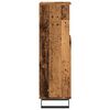 vidaXL Badschrank Altholz-Optik 30x30x100 cm Holzwerkstoff