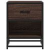 vidaXL Nachttische 2 Stk. Braun Eichen-Optik 40x31x50 cm Holzwerkstoff