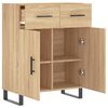 vidaXL Sideboard Sonoma-Eiche 69,5x34x90 cm Holzwerkstoff