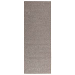 vidaXL Bereichsteppiche Rechtwinklig LUGO Taupe 80 x 150 cm Polyester