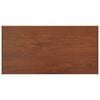 vidaXL Fensterbank Braunes Holz 80 x 40 x 4,5 cm PVC