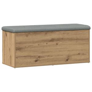 vidaXL Aufbewahrungsbank Artisan-Eiche 102 x 42 x 45 cm Holzwerkstoff