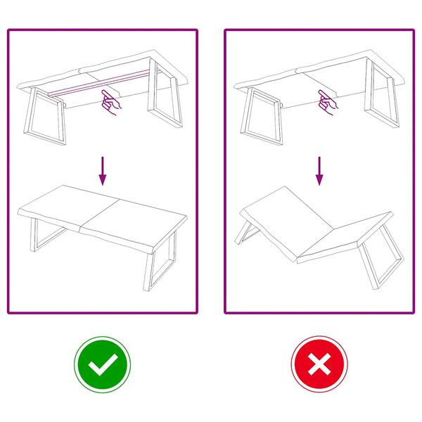 vidaXL Wandregal Hellbraun 120x50x(2-6) cm Massivholz Eiche Behandelt