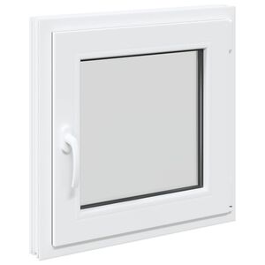 Kellerfenster RISOR Wei&szlig; 60 x 60 cm PVC und Glas