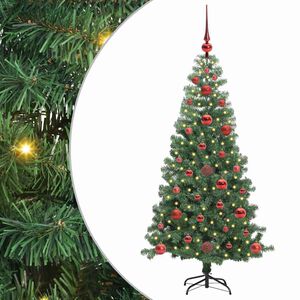 vidaXL Weihnachtsbaum Gr&uuml;n 120 cm PVC