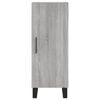 vidaXL Sideboard Grau Sonoma 34,5x34x90 cm Holzwerkstoff