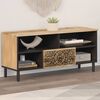 vidaXL TV-Schrank 100x33x46 cm Massivholz Mango