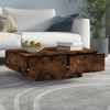 vidaXL Couchtisch R&auml;uchereiche 90x60x31 cm Holzwerkstoff