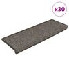 vidaXL Stufenmatten Selbstklebend Sisal-Optik 30 Stk. 65x21x4cm