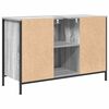 vidaXL Waschbeckenunterschrank mit Schubladen Grau Sonoma 90x34,5x60cm