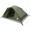 vidaXL Sofort Zelt Olive Gr&uuml;n 305 x 215 x 140 cm Polyester und Stahl