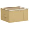 vidaXL Aufbewahrungsbox mit transparentem Oberfenster 2 Stk. 37,5 L