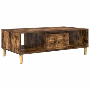 vidaXL Couchtisch Ger&auml;ucherte Eiche 102 x 55 x 35 cm Holzwerkstoff