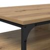 vidaXL Couchtisch Artisan-Eiche 100 x 50 x 45 cm Holzwerkstoff