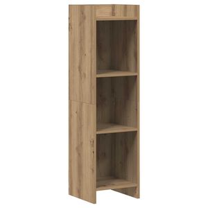 vidaXL B&uuml;cherregal 3 Ebenen 30 x 30 x 111 cm Holzwerkstoff