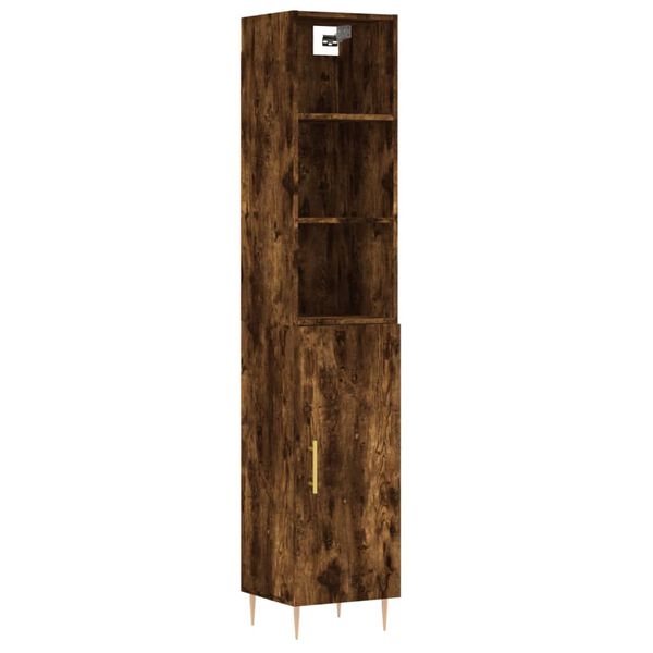 vidaXL Highboard R&auml;uchereiche 34,5x34x180 cm Holzwerkstoff