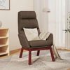 vidaXL Relaxsessel Taupe Stoff