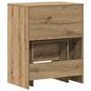 vidaXL Schminktisch Artisan-Eiche 60 x 40 x 75 cm Holzwerkstoff