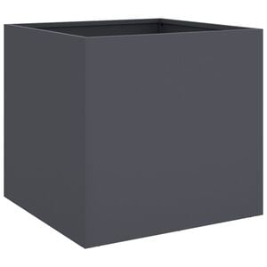 vidaXL Pflanzk&uuml;bel Anthrazit 42x40x39 cm Stahl