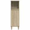 vidaXL Badschrank Sonoma-Eiche 30x30x100 cm Holzwerkstoff