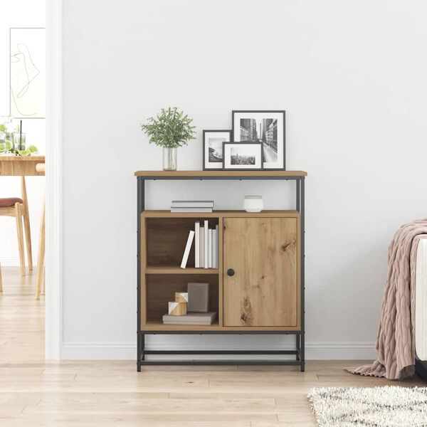 vidaXL Sideboard Artisan-Eiche 69 x 35 x 80 cm Holzwerkstoff