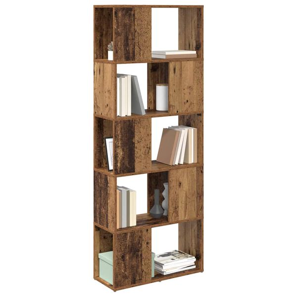 vidaXL TV-Schrankset Wandmontiert Braun 60 x 24 x 156 cm Holzwerkstoff