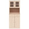vidaXL Highboard ALTA 77x35x188 cm Massivholz Kiefer