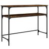 vidaXL Konsolentisch R&auml;uchereiche 100x35,5x75 cm Holzwerkstoff