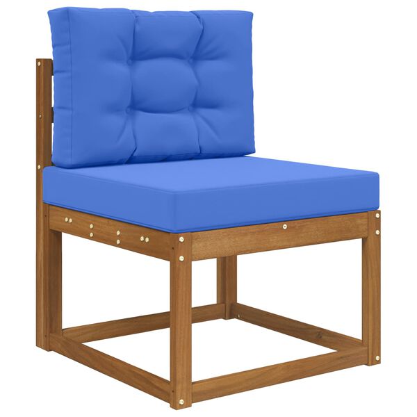 vidaXL Sofakissen f&uuml;r drau&szlig;en 2 pcs T&uuml;rkis Polyester