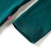 Kinder-Langarmshirt Dunkelgr&uuml;n 92