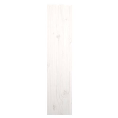 vidaXL Heizkörperverkleidung Weiß 79,5x19x84 cm Massivholz Kiefer