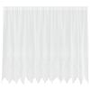 vidaXL Spitzenvorhang Wei&szlig; 160 x 300 cm Polyester