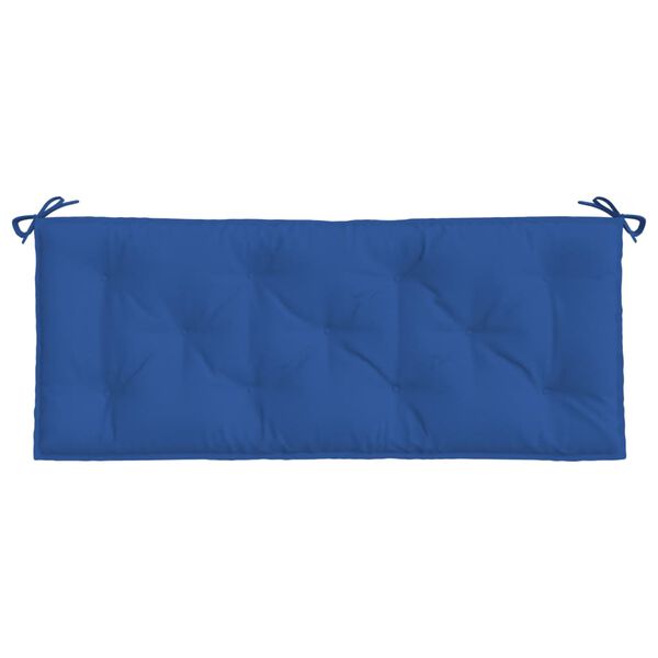 vidaXL Gartenbank-Auflage Blau 120x50x7 cm Oxford-Gewebe