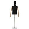 vidaXL Verstellbarer Mannequin 170-218 cm mit Standfu&szlig; M&auml;nnlich PP