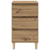 vidaXL Nachttisch Eiche handwerklich 40 x 35 x 70 cm Holzwerkstoff