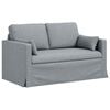 vidaXL Sofa Set 2 pcs Hellgrau 139 x 78 x 80 cm Stoff