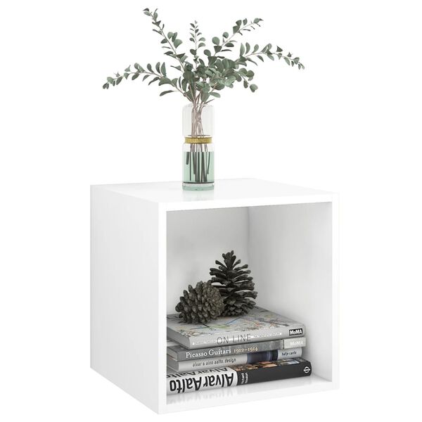 vidaXL Wandschrank Wei&szlig; 37x37x37 cm Holzwerkstoff