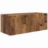vidaXL TV-Schrankset Wandmontiert 2 pcs Altholz Holzwerkstoff