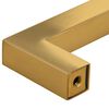 vidaXL Möbelgriffe 5 Stk. Golden 320 mm Edelstahl