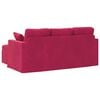 vidaXL Sofa Weinrot Gesamtabmessungen: 178 x 134 x 80 cm (B x T x H)