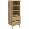 vidaXL Highboard Artisan-Eiche 40 x 36 x 110 cm Holzwerkstoff
