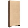 vidaXL Bücherregal Braun Eichen-Optik 80x24x176 cm Holzwerkstoff
