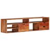 vidaXL TV-Schrank 140x30x35 cm Massivholz Akazie
