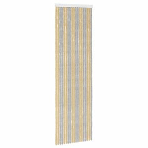 vidaXL Insektenschutzvorhang Chenille Grau und Beige 56 x 185 cm