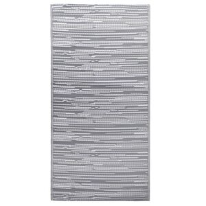 vidaXL Outdoor-Teppich ARAKIL Grau 120x180 cm PP